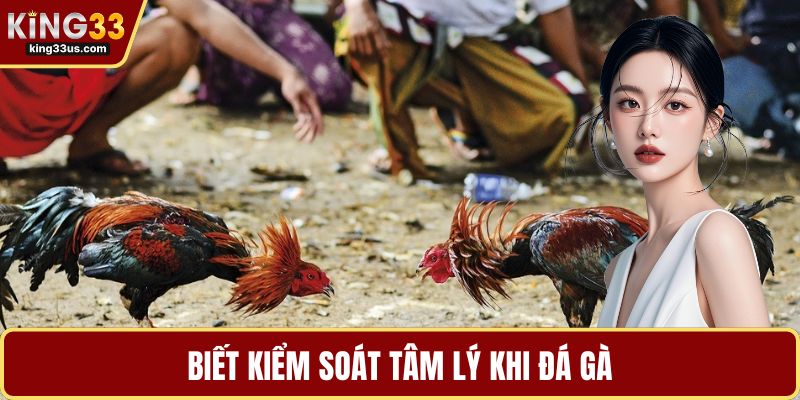 Biết kiểm soát tâm lý khi đá gà